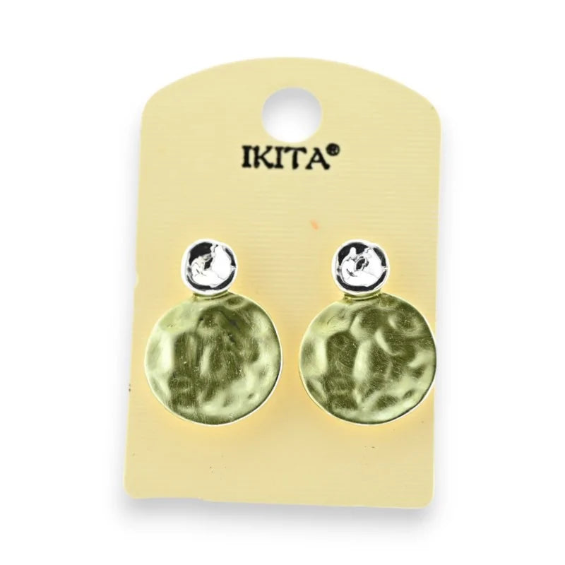 Boucles d'Oreilles Ikita Vert d'Eau