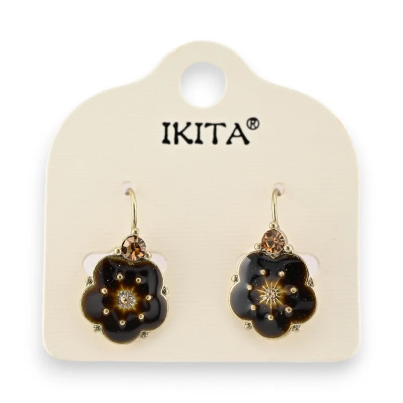 Boucles d'oreilles fleurs Ikita