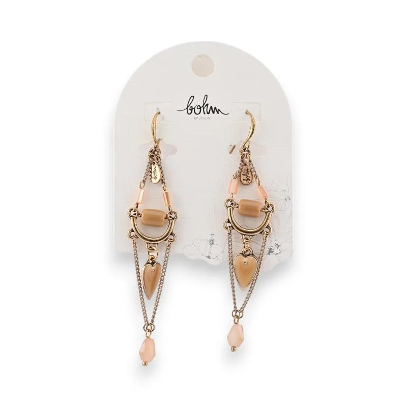 Boucles d'oreilles bohème chic de chez Bohm
