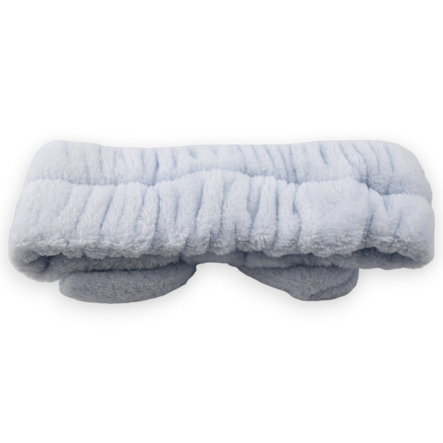 Bandeau à maquillage femme bleu ciel