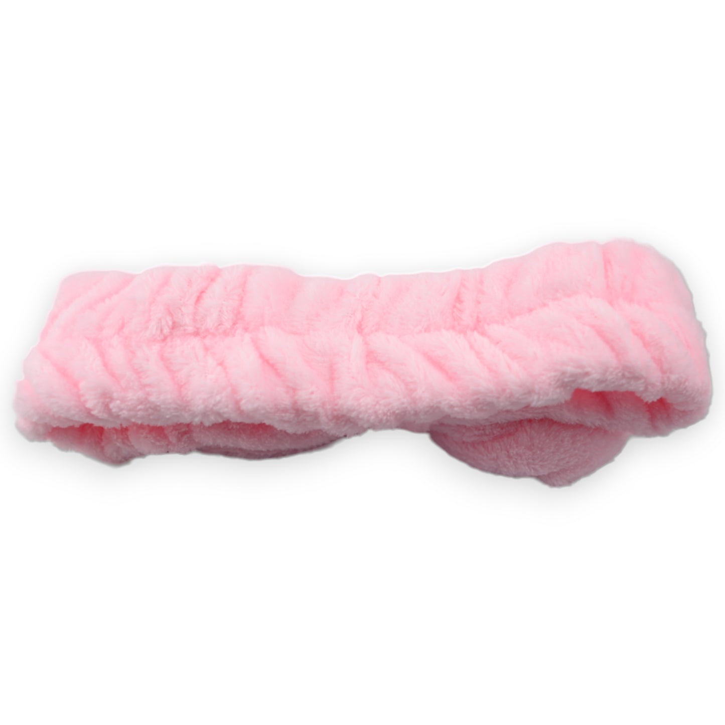 Bandeau à maquillage femme rose bonbon