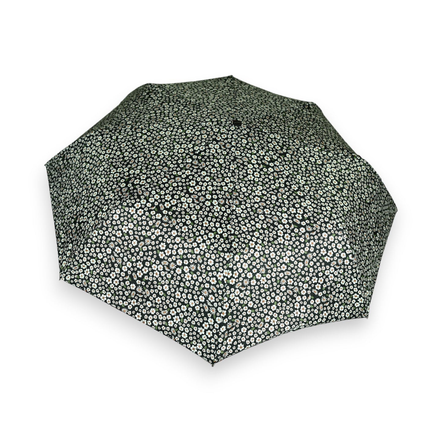 Parapluie pliant semi automatique imprimé liberty noir