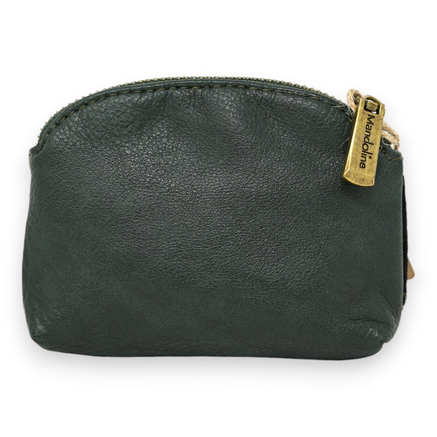 Porte monnaie patchwork vert bouteille