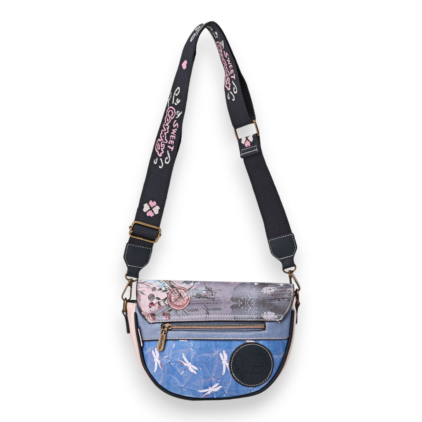 Sac bandoulière arrondi Sweet & Candy shopping ballade