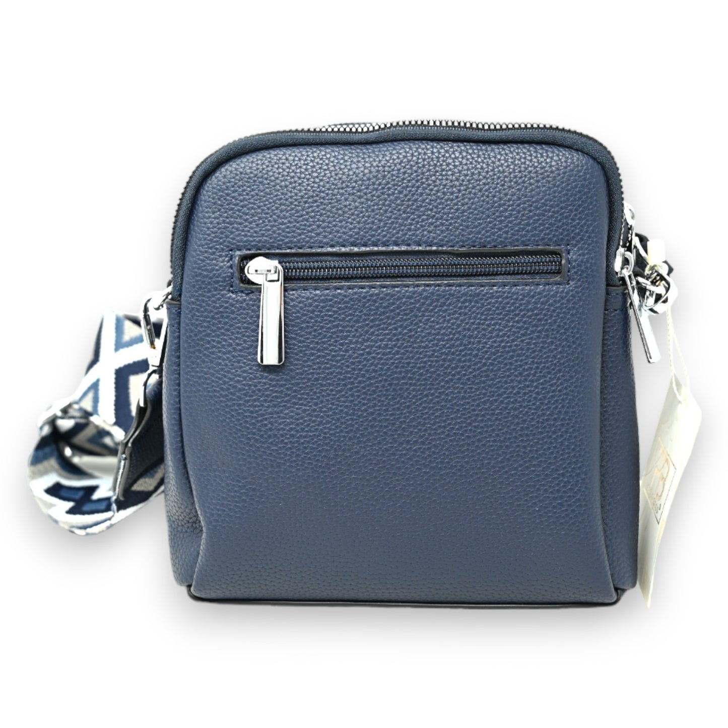 Sac bandoulière compact bleu marine