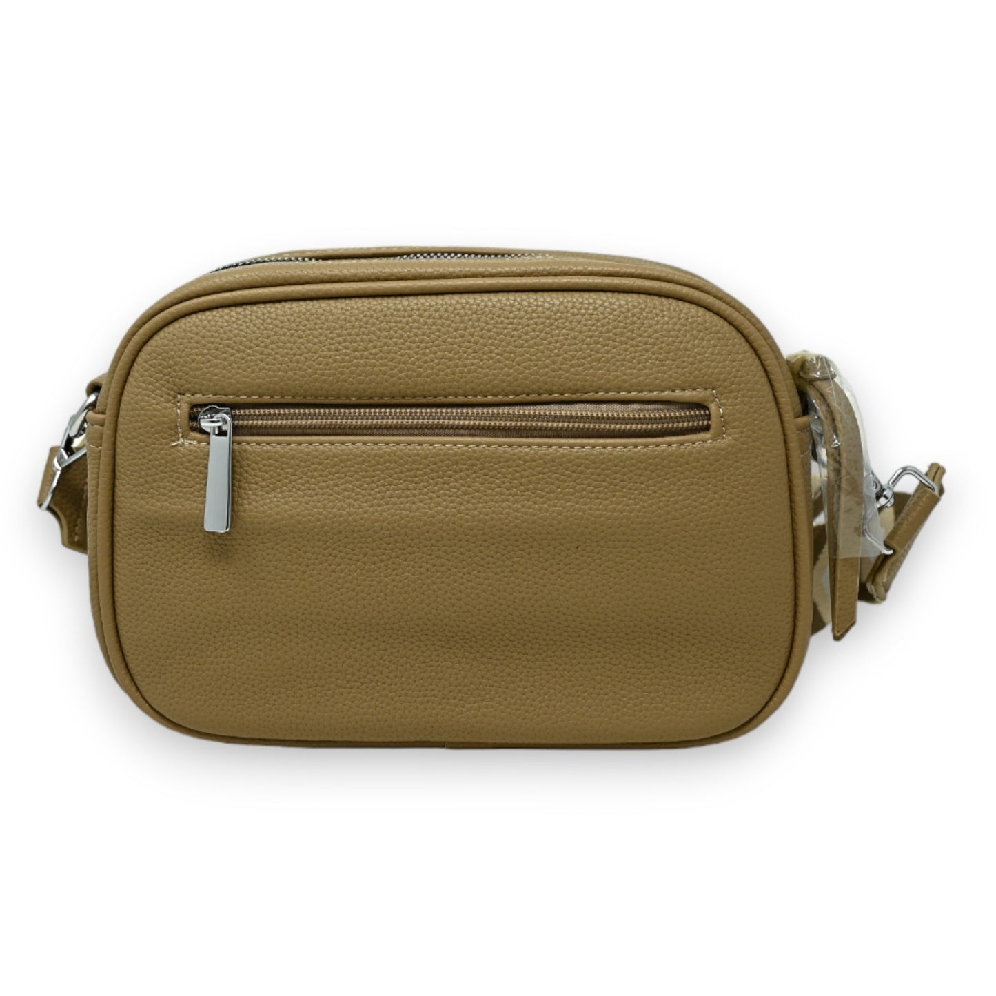 Sac bandoulière multi poches taupe