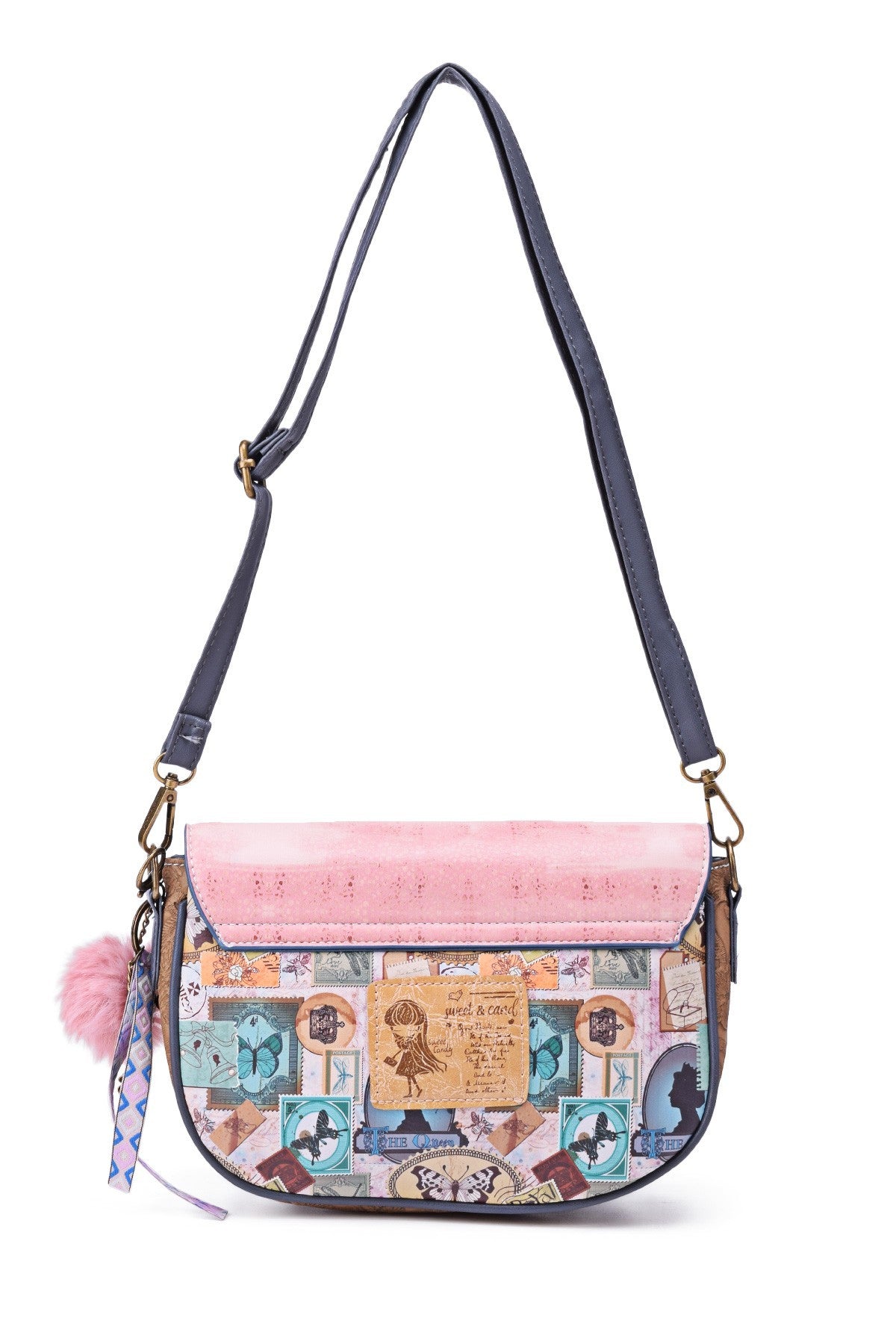 Sac bandoulière Petite fille avec son chien