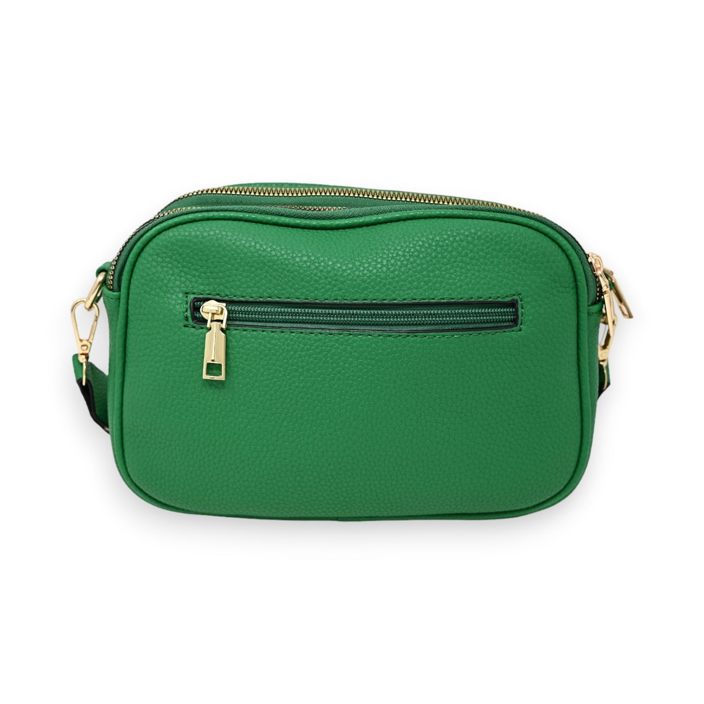 Sac bandoulière rectangle multi poches vert brésil