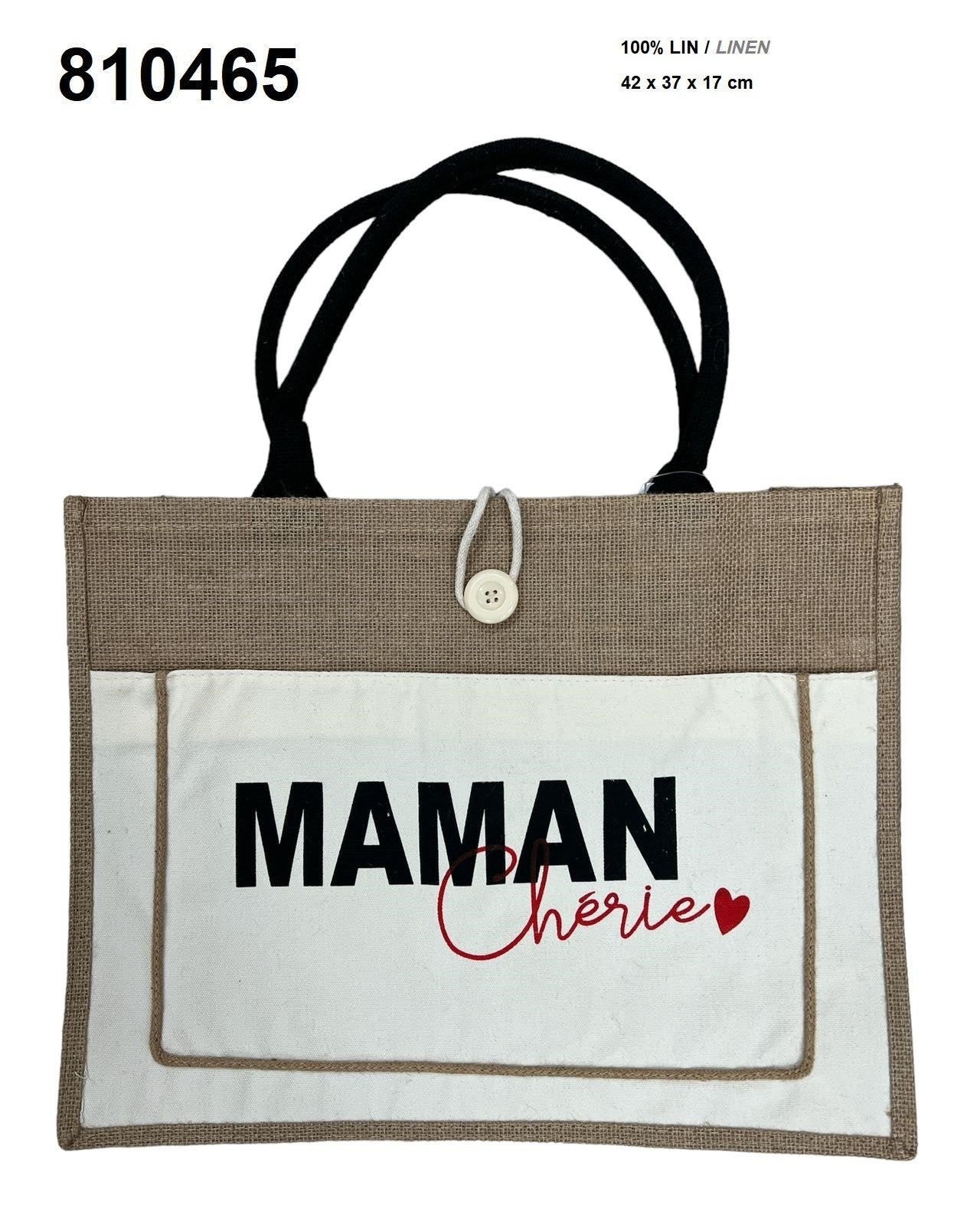 Sac cabas personnalisé Maman Chérie