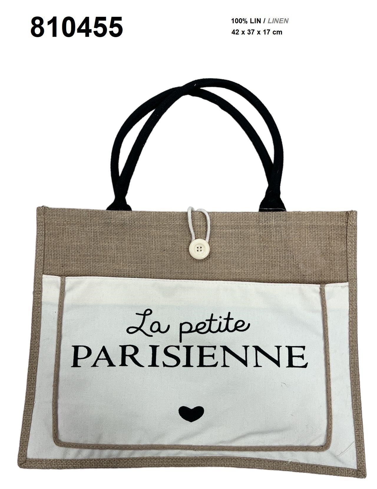 Sac cabas tote bag La Petite Parisienne