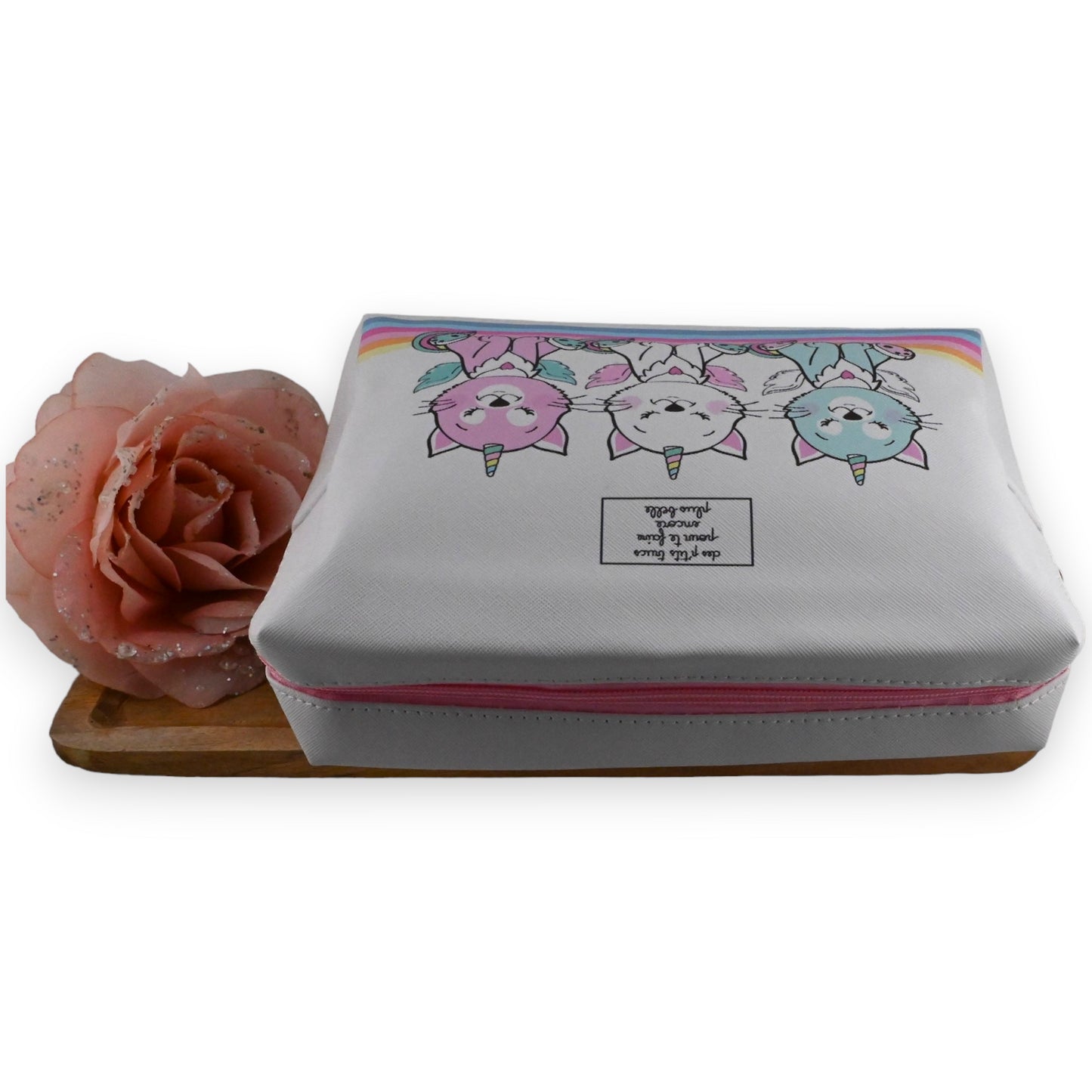 Trousse de toilette 3 chatons licornes