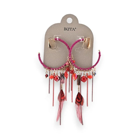 Boucles d'oreilles orientales Ikita