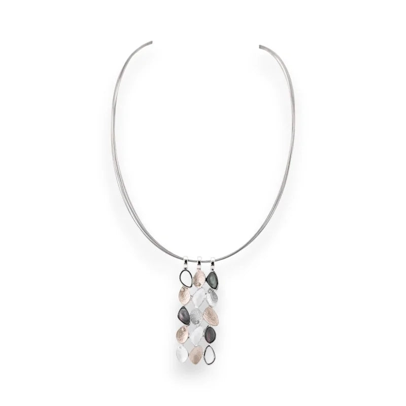Collier pendentif cascade Ikita