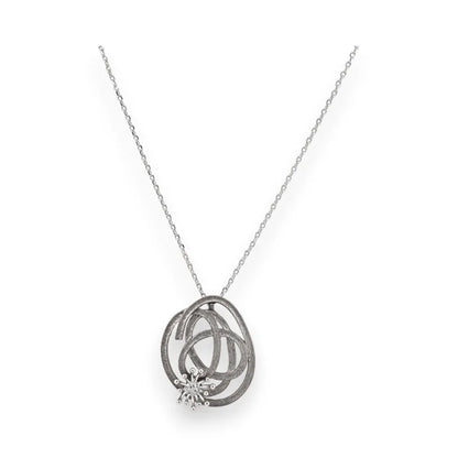 Collier Fantaisie Argenté Ikita