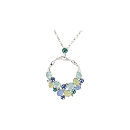 Collier Alvéoles Bleu de chez Ikita