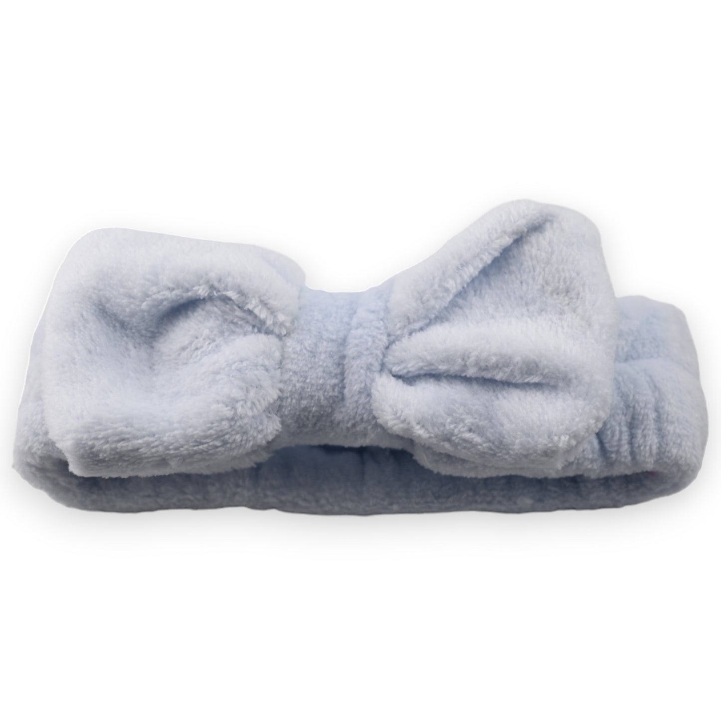 Bandeau à maquillage femme bleu ciel
