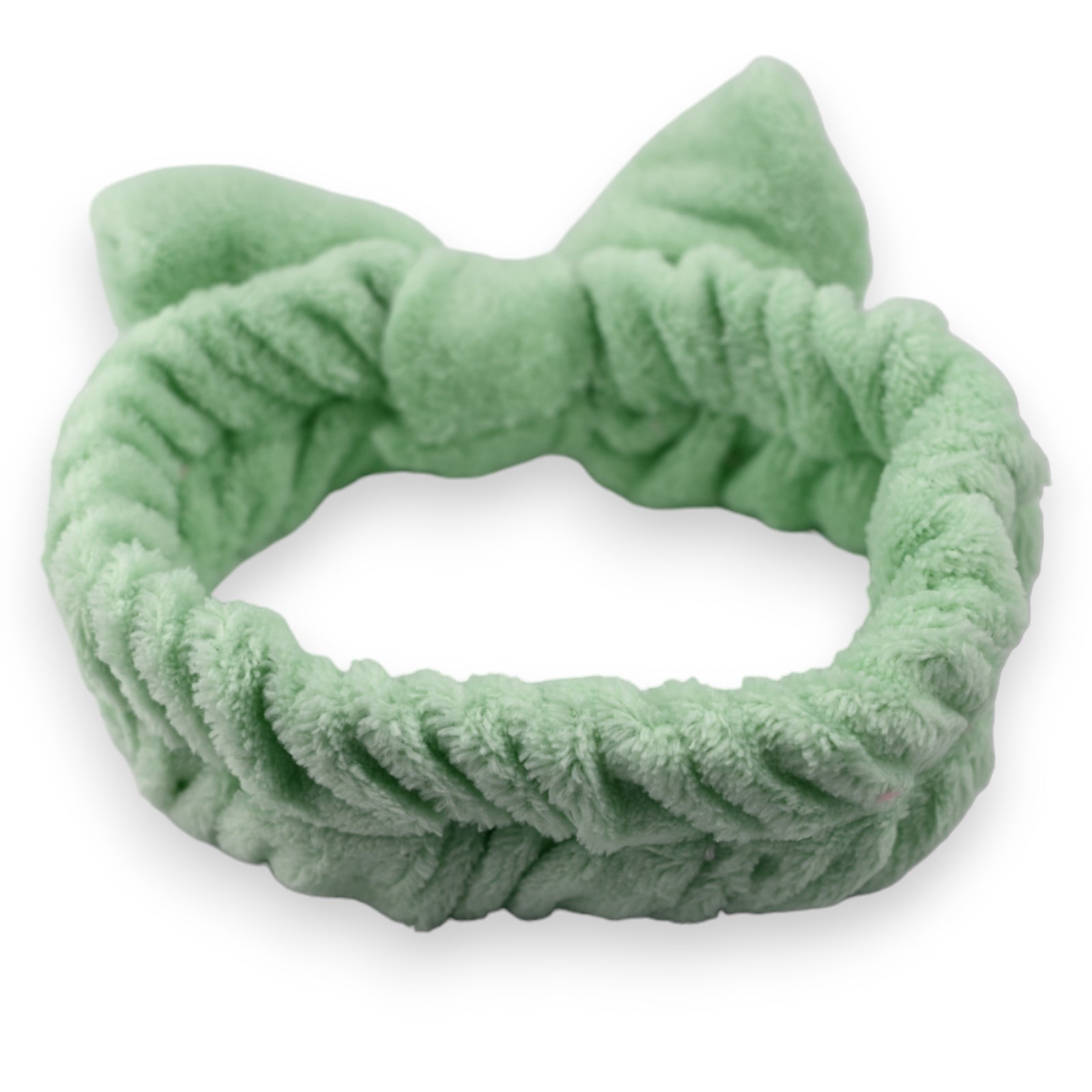 Bandeau à maquillage femme vert menthe