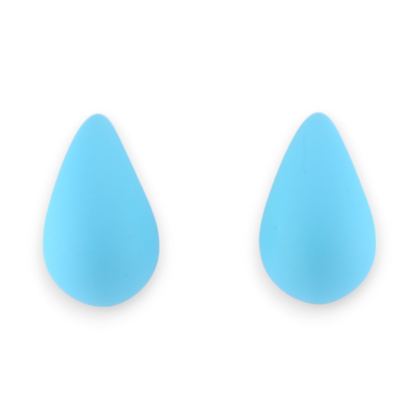 Boucles d'oreilles goutte turquoise