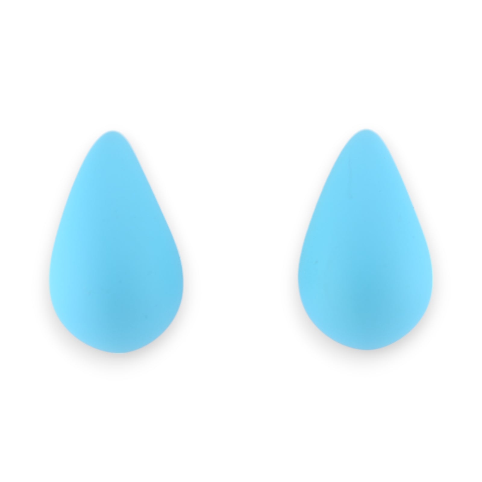 Boucles d'oreilles goutte turquoise