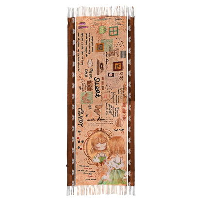 Echarpe sweety candy mis en beauté