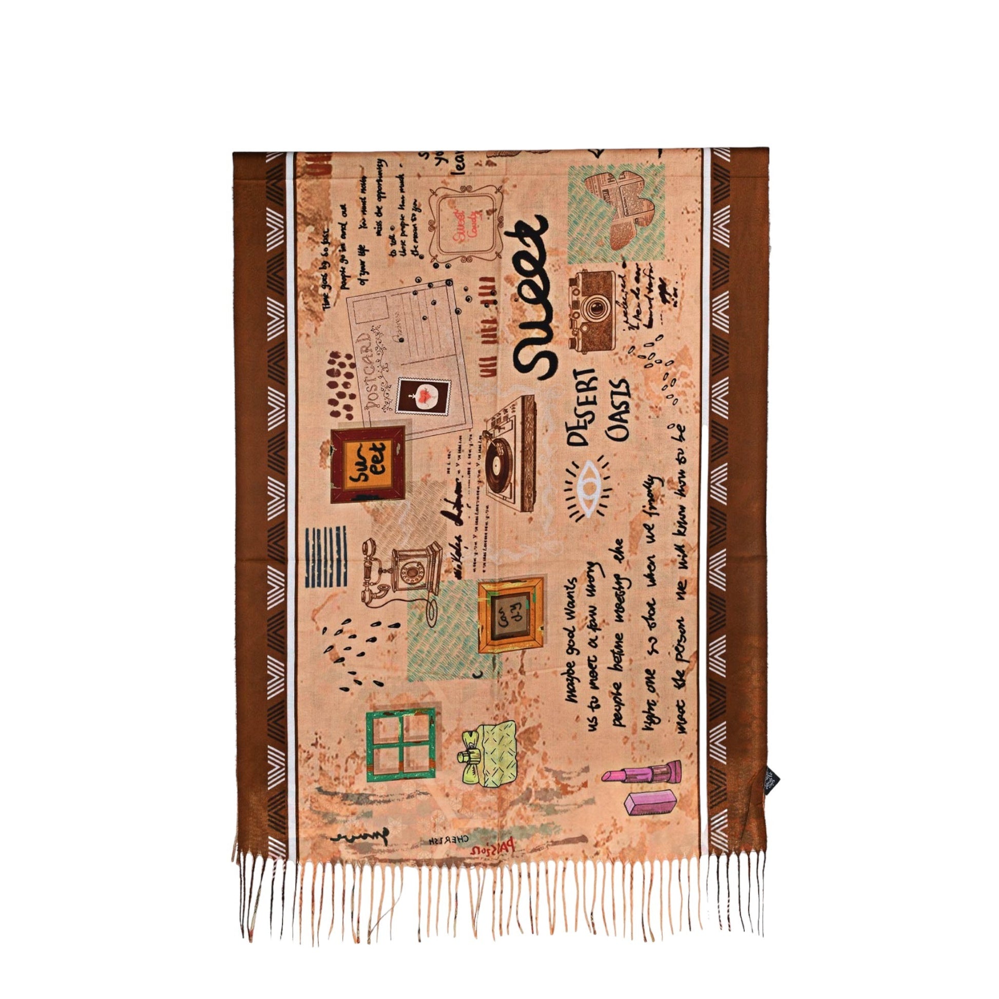 Echarpe sweety candy mis en beauté