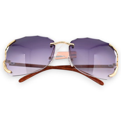 Lunettes fantaisie teintées aux nuances gris noires