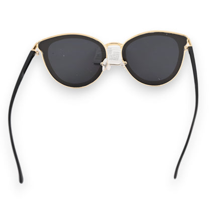 Lunettes papillon vintage bleue