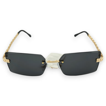 Lunettes carrées noires