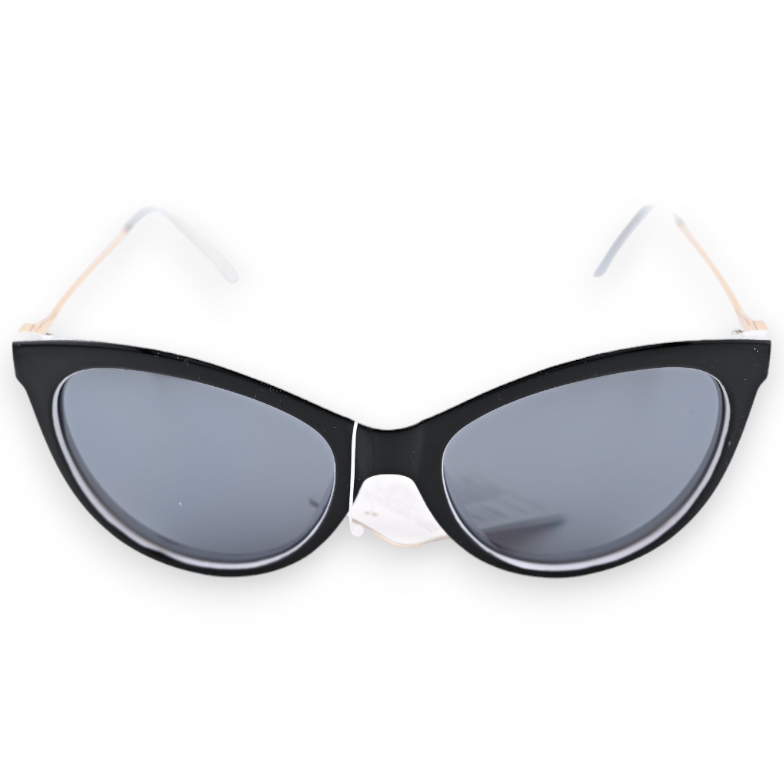 Lunettes fantaisie papillon noir et blanc