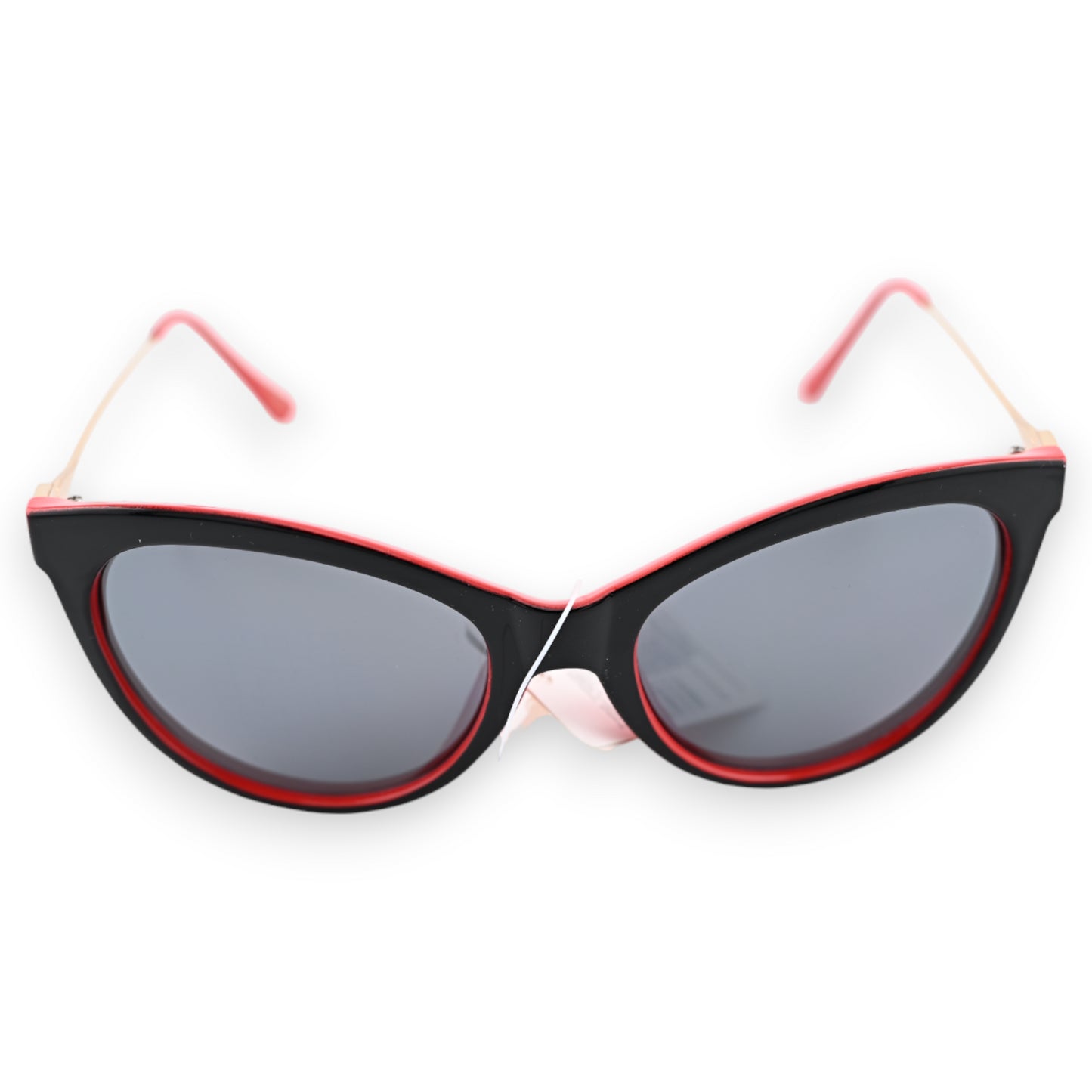 Lunettes fantaisie papillon rouge et noire