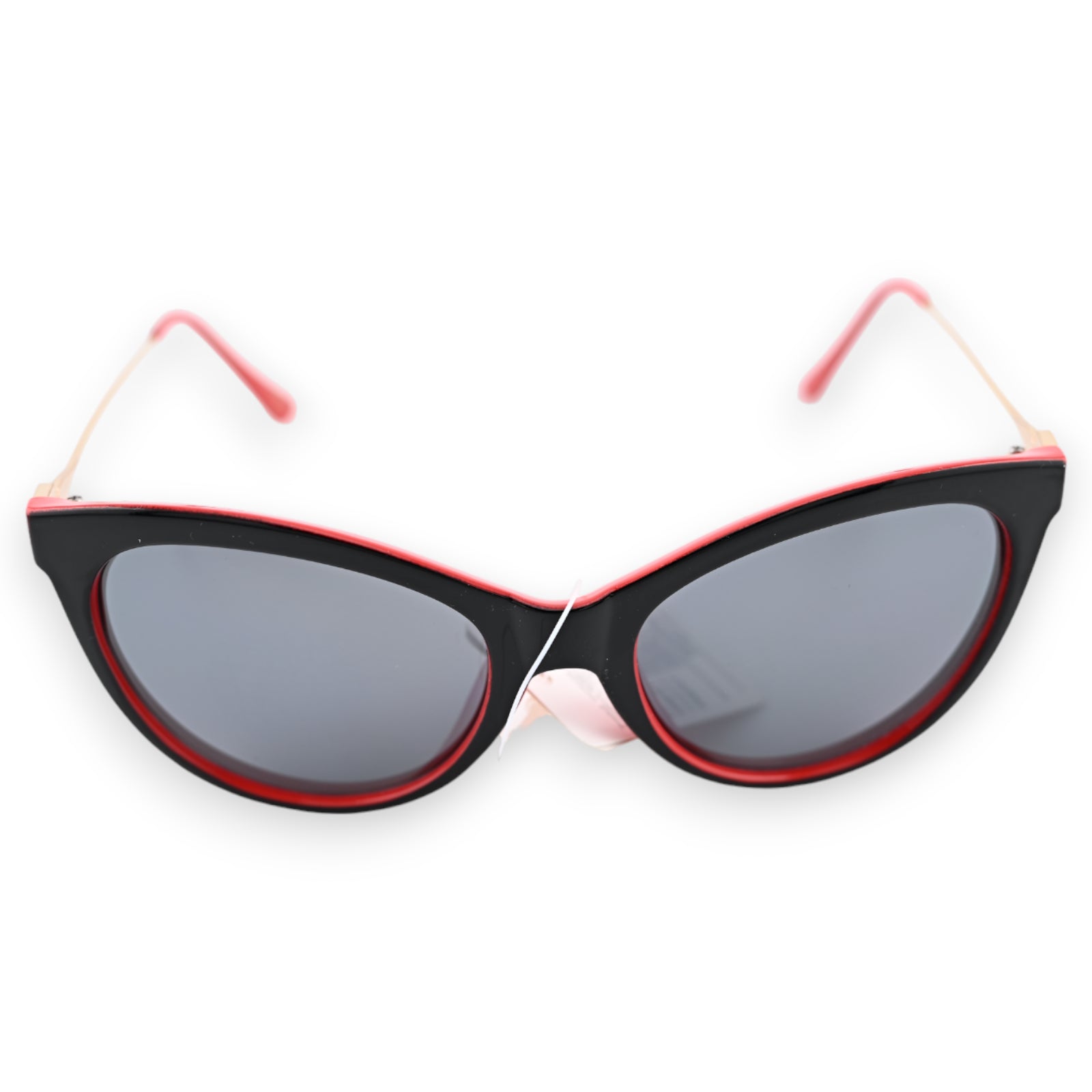 Lunettes fantaisie papillon rouge et noire