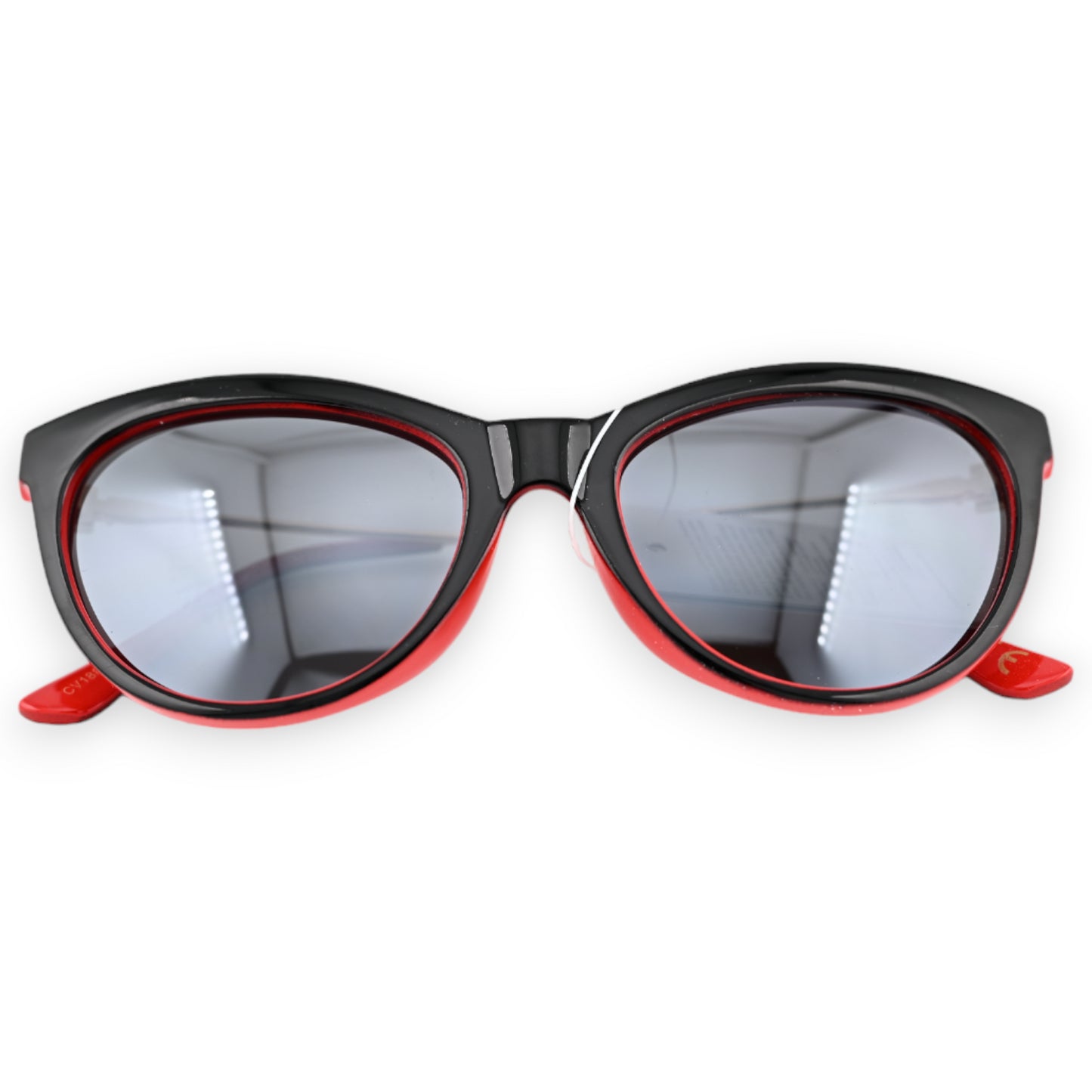 Lunettes fantaisie papillon rouge et noire