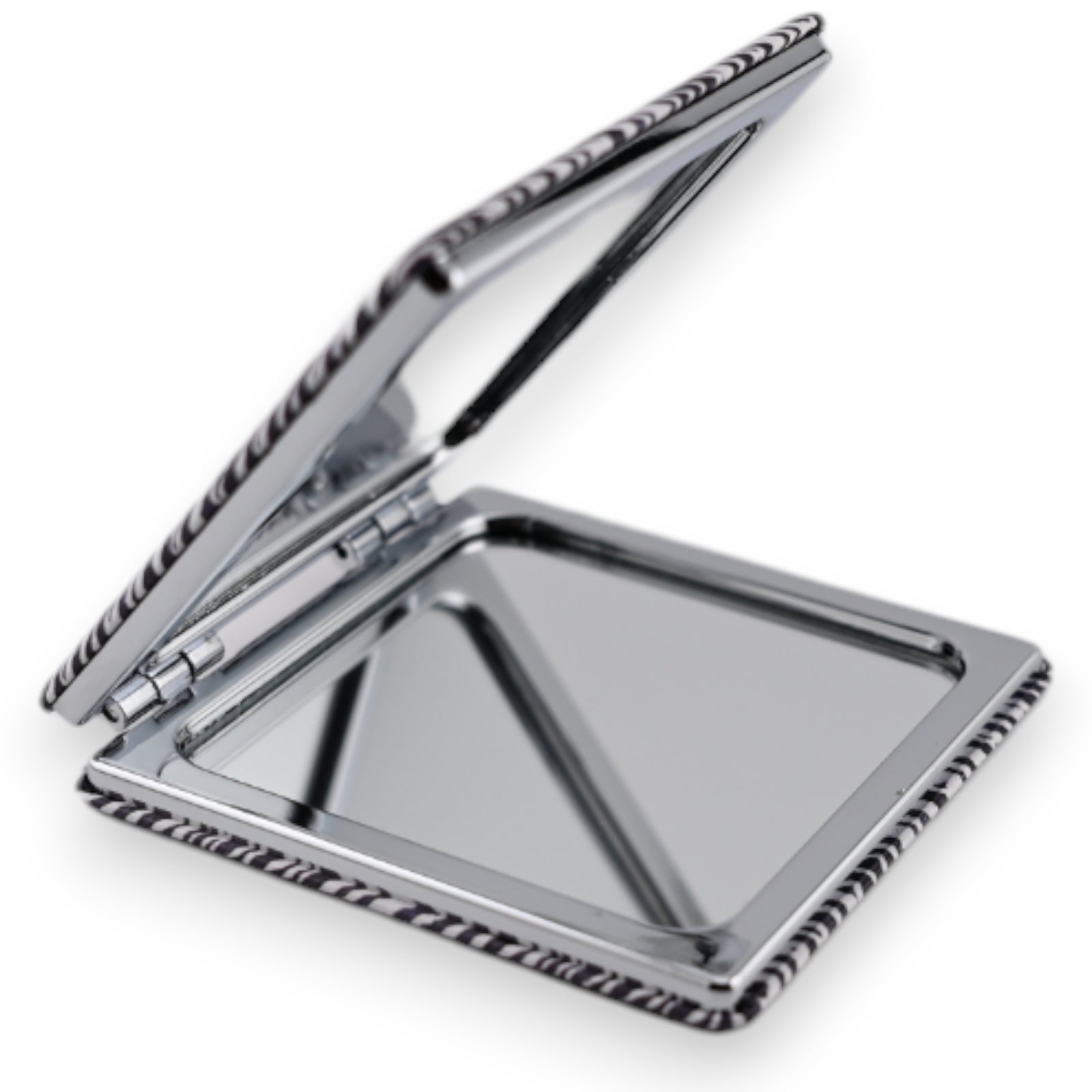 Miroir de poche fashion glamour et sauvage