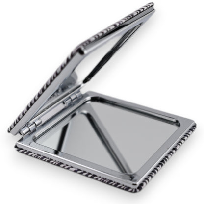 Miroir de poche fashion glamour et sauvage