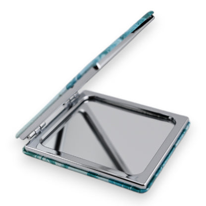 Miroir de poche Summer  turquoise