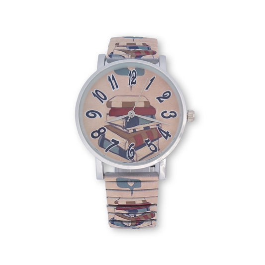 Montre femme élastique livres Ernest E64001-012