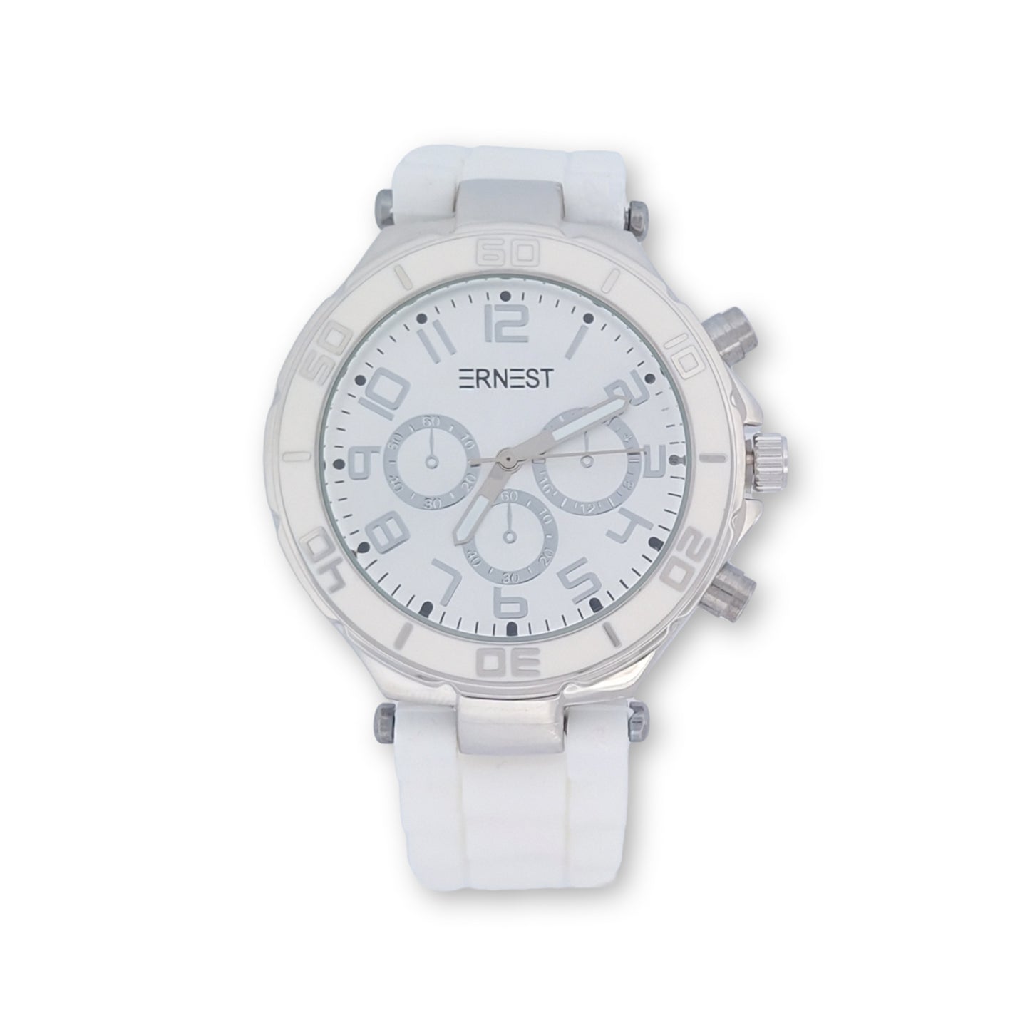 Montre femme silicone ERNEST blanche