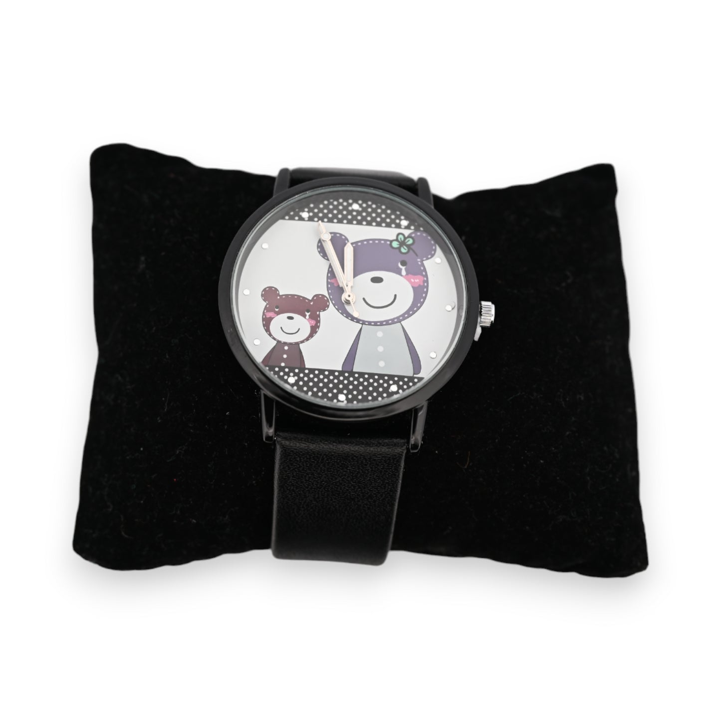 Montre Simili Cuir Famille Nounours