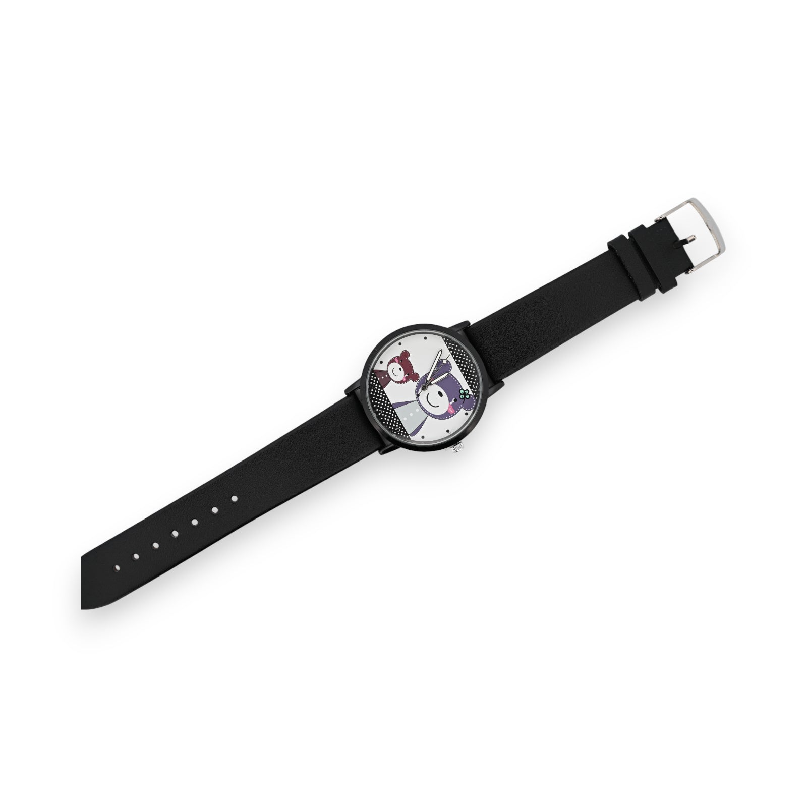 Montre Simili Cuir Famille Nounours