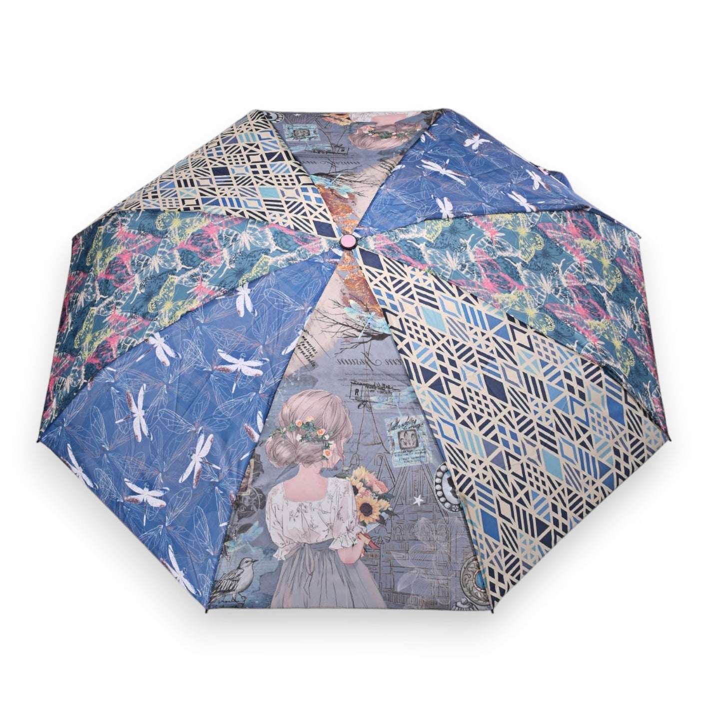 Parapluie Sweet & Candy petite fille en ballade