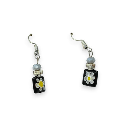 Parure collier fantaisie argenté multi rang nuances gris