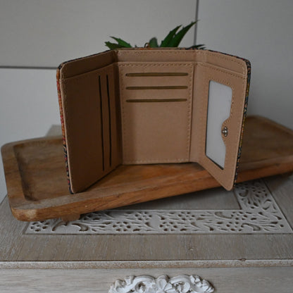 Petit portefeuille compact en liège