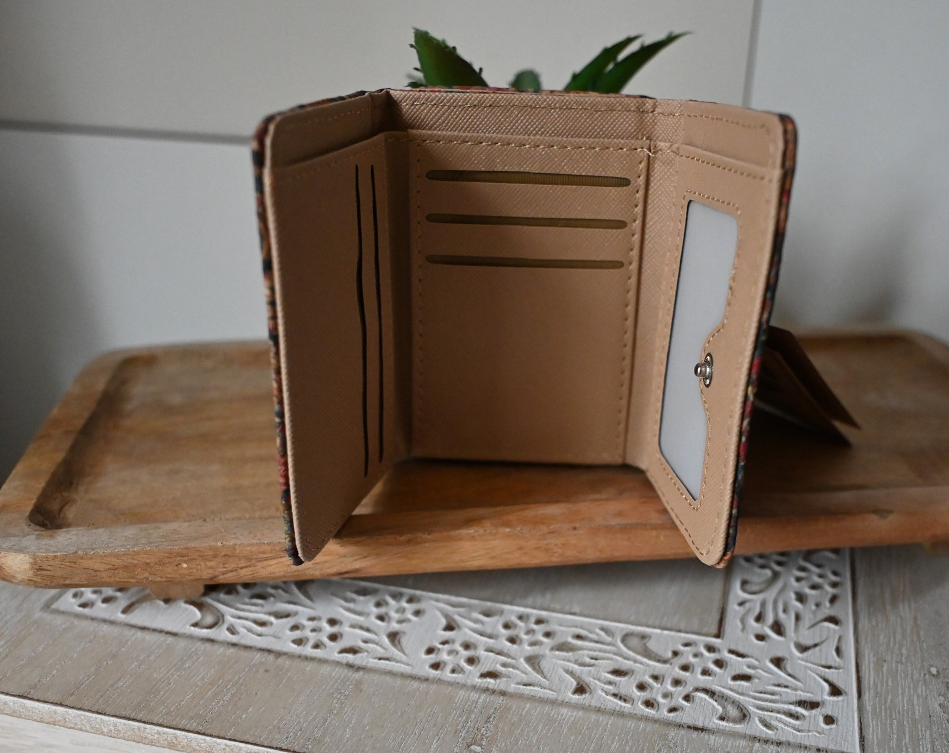 Petit portefeuille compact en liège