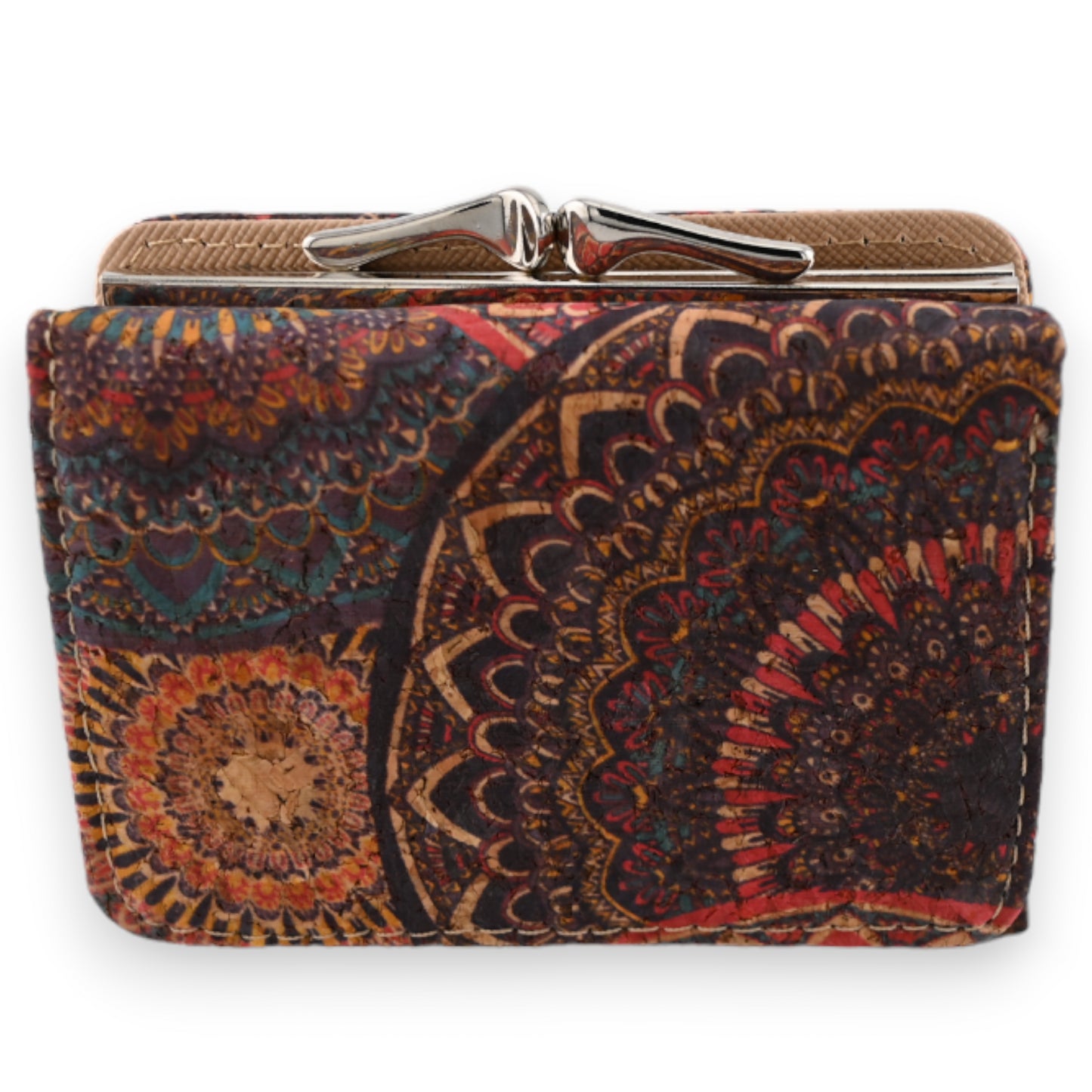 Petit portefeuille compact en liège