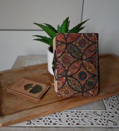 Petit portefeuille compact en liège