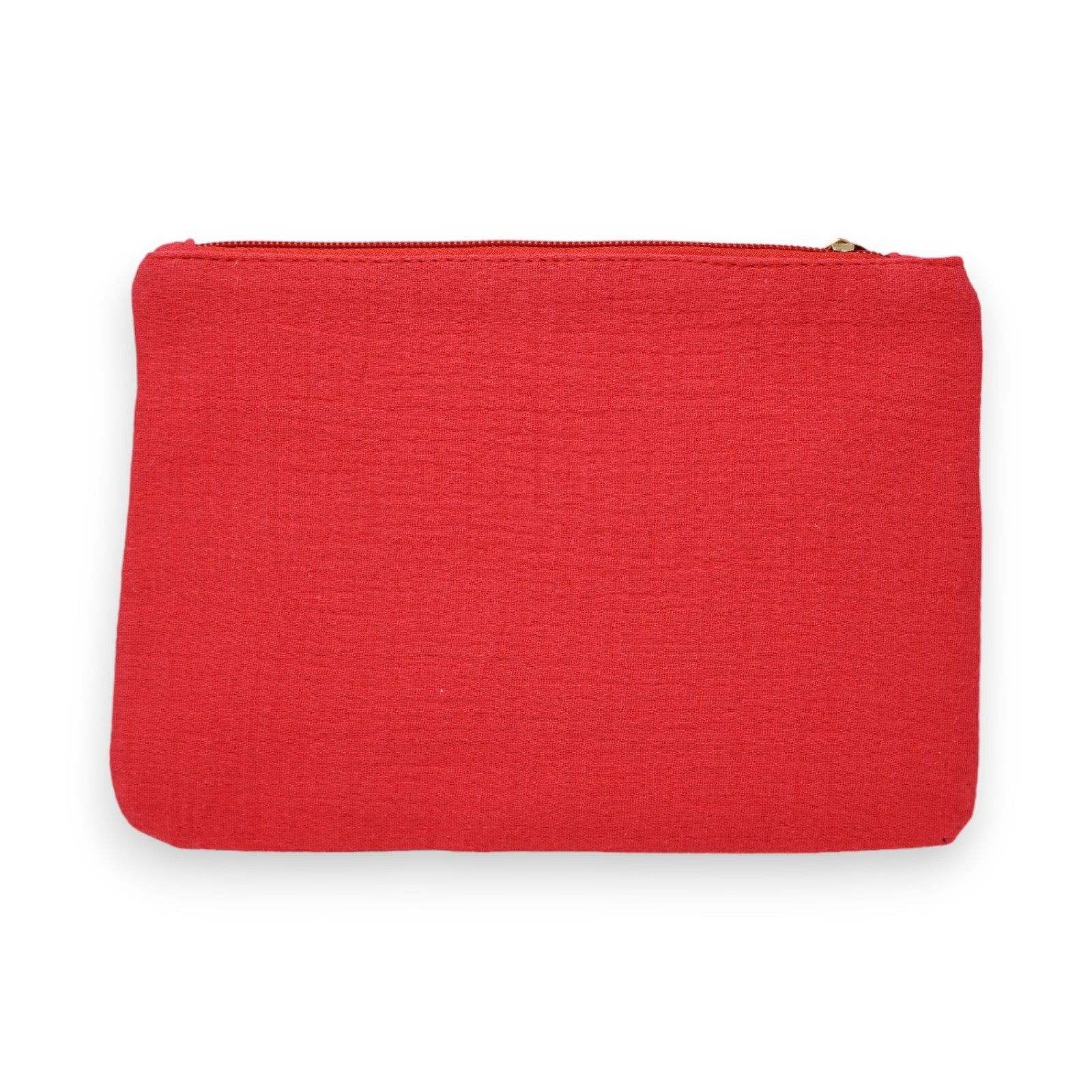 Pochette coton rouge Maman je t'aime