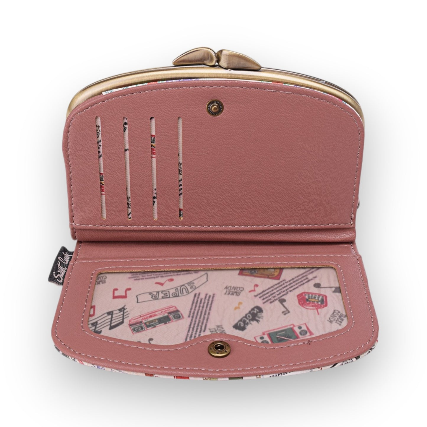 Porte-monnaie femme avec son porte-carte Sweet & Candy