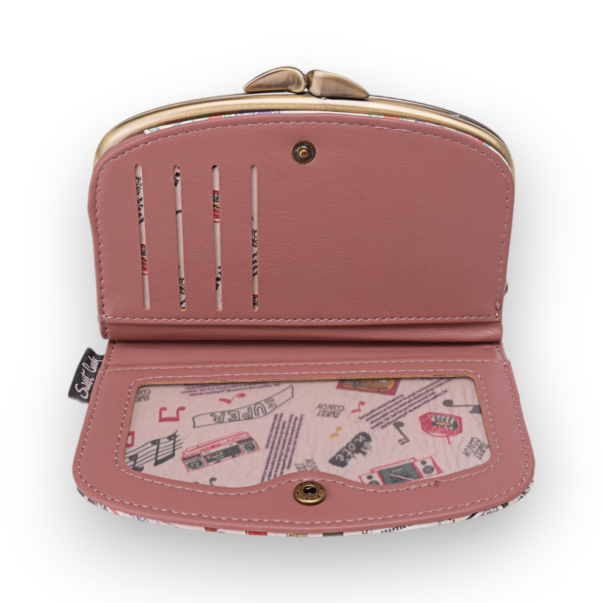 Porte-monnaie femme avec son porte-carte Sweet & Candy