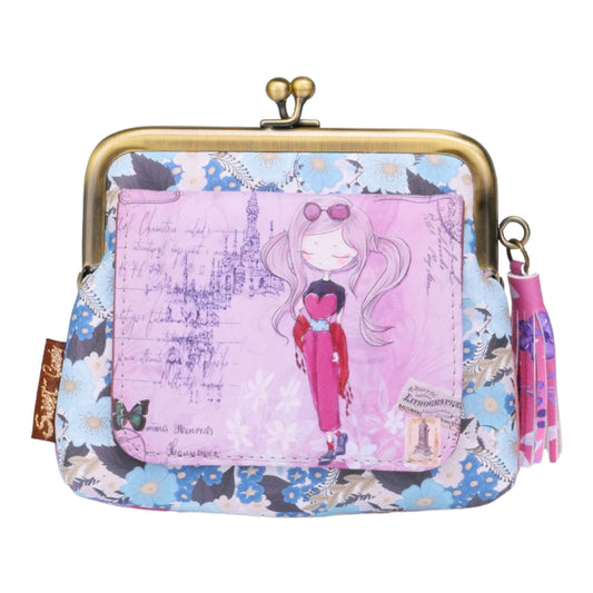 Porte-monnaie rose et bleu Sweet & Candy