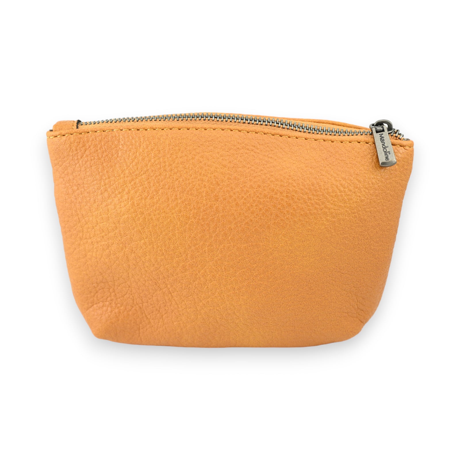 Porte monnaie synthétique moutarde